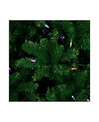 7.5' Pre-Lit Manchester Pine Instant Connect Artificial Christmas Tree with Dual Led Lights