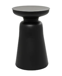 Rosemary Lane 19" Metal with Bell Shaped Base Accent Table