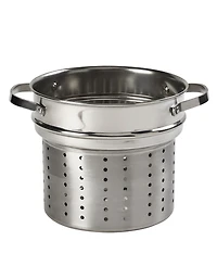 Denmark Stainless Steel 3 Piece 6 Quart Multi-Cooker Set