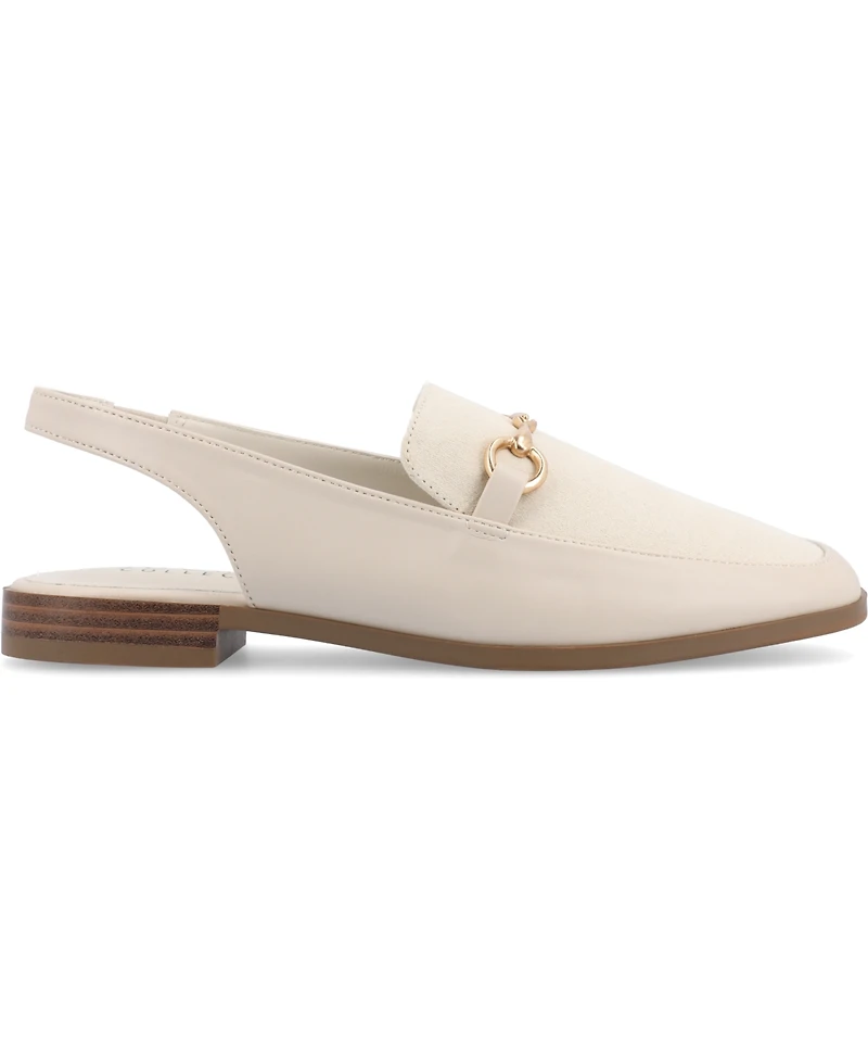 Journee Collection Women's Lainey Bit Sling Back Loafers