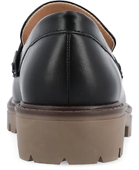 Journee Collection Women's Jessamey Lug Sole Round Toe Loafers