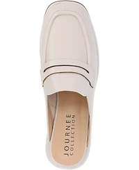 Journee Collection Women's Antonina Platform Mule Loafers