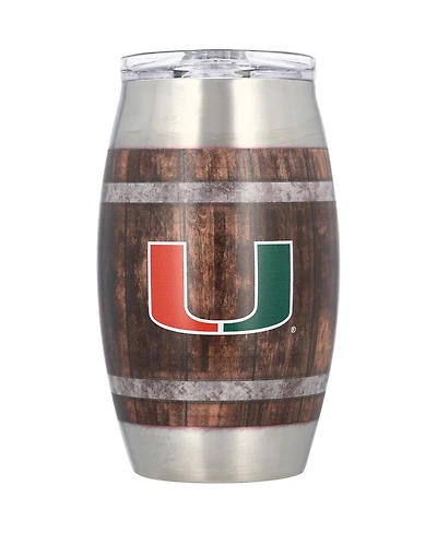 Miami Hurricanes 15 Oz Barrel Tumbler