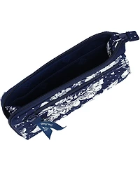 Women's Vera Bradley Auburn Tigers Rain Garden Front-Zip Wristlet