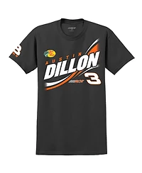 Men's Richard Childress Racing Team Collection Black Austin Dillon Lifestyle T-shirt
