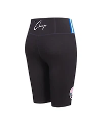 Women's Pro Standard Black Chicago Cubs City Scape Bike Shorts