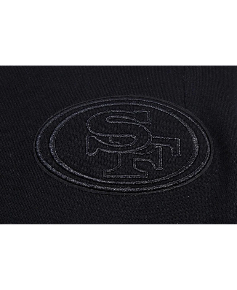 Men's Pro Standard Black San Francisco 49ers Neutral Fleece Sweatpants