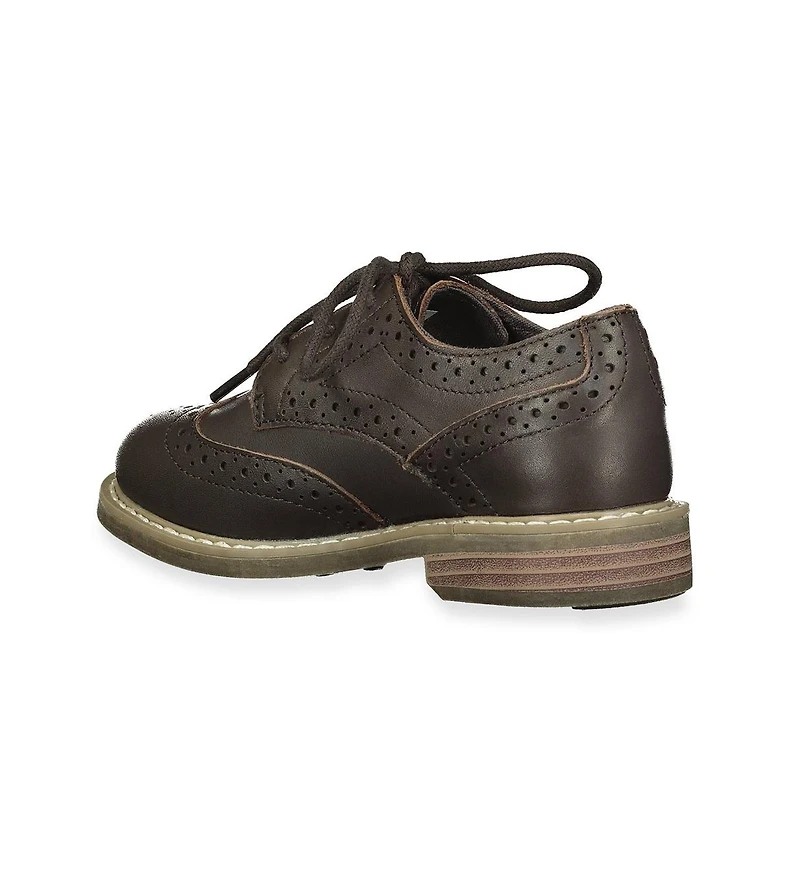 Hope & Henry Toddler Boys Leather Wingtip Oxford /