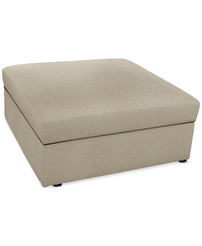 Closeout! Wrenley 36" Fabric Storage Ottoman, Created for Macy's