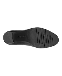 Easy Spirit Women's Eflex Mckay Block Heel Slip-On Dress Pumps
