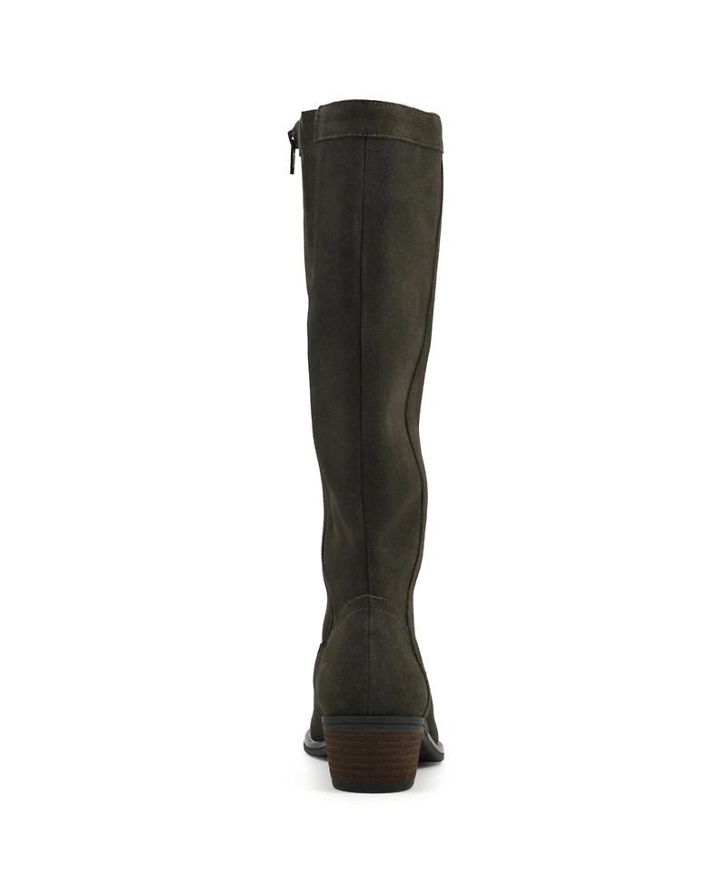 White Mountain Women's Altitude Wide Calf Knee High Boots