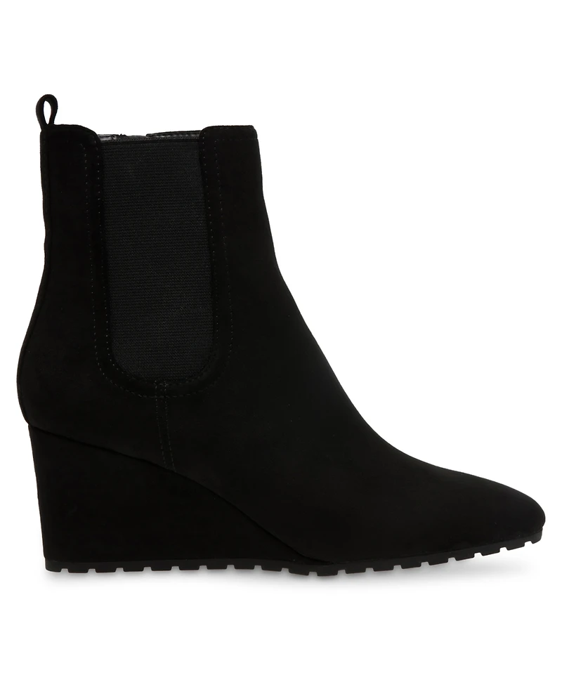 Anne Klein Women's Valore Pointed Toe Wedge Booties