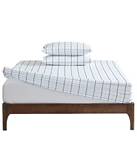 Closeout! Nautica Solid Microfiber 3 Piece Sheet Set, Full