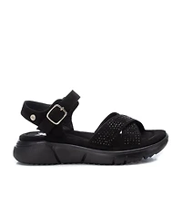 Women's Flat Suede Sandals By Xti