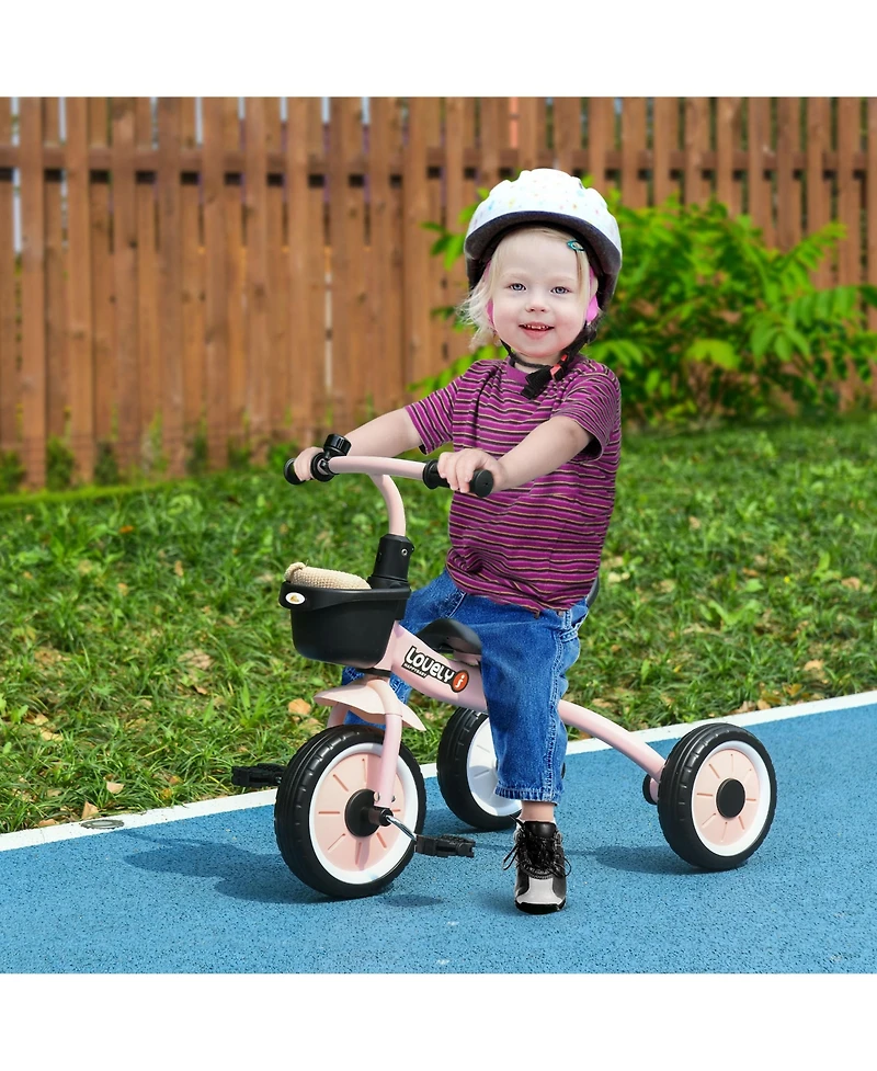 Qaba Tricycle for Kids Age 2-5, Toddler Bike for Children