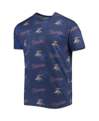 Men's Navy Tacoma Rainiers Allover Print Crafted T-shirt