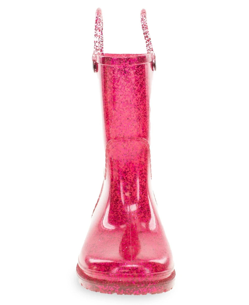 Toddler & Little Girl's Glitter Rain Boot