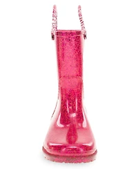 Toddler & Little Girl's Glitter Rain Boot