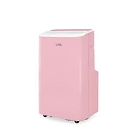 Commercial Cool Portable Air Conditioner, Dehumidifier & Fan, Portable Ac 9,000 Btu Bedroom Ac & Covers up to 400 Sq. Ft., Wifi Enabled,Pink
