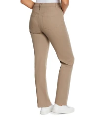 Gloria Vanderbilt Women's Amanda Colored Twill Straight-Leg Jeans