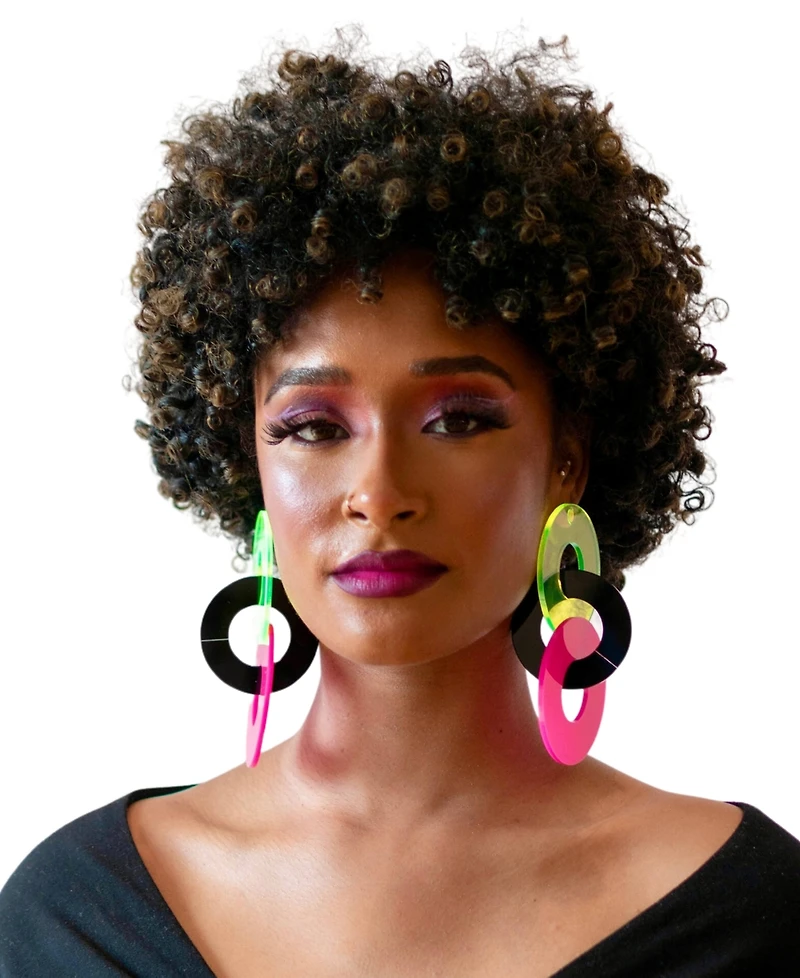 Swanky Designs Link Up Drop Earrings