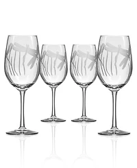 Rolf Glass Dragonfly White Wine Glass 12oz