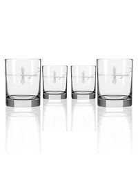 Rolf Glass Fly Fishing Double Old Fashioned Glass 13oz