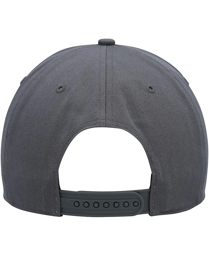 Men's '47 Brand Charcoal Vegas Golden Knights Primary Hitch Snapback Hat