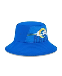 Men's New Era Royal Los Angeles Rams 2023 Nfl Training Camp Stretch Bucket Hat