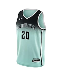 Big Boys and Girls Nike Sabrina Ionescu Mint New York Liberty 2023 Rebel Edition Victory Player Jersey
