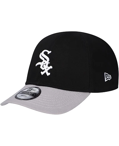 Infant Boys and Girls New Era Black Chicago White Sox Team Color My First 9TWENTY Flex Hat