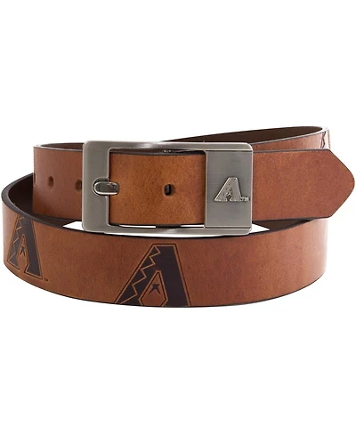 Men's Arizona Diamondbacks Brandish Leather Belt
