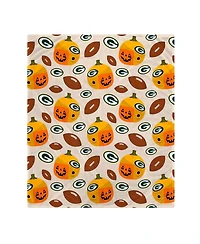 Green Bay Packers 60" x 70" Pumpkin Helmet Corral Fleece Blanket