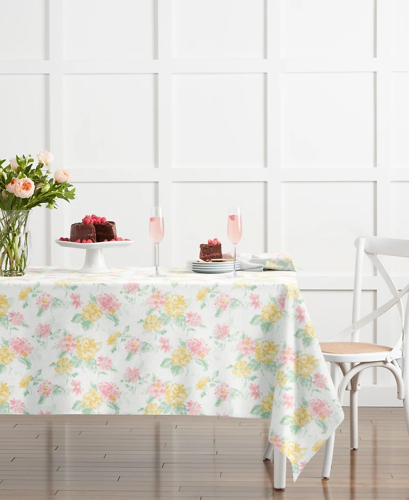 Martha Stewart Amber Floral Tablecloth, 60" x 102"