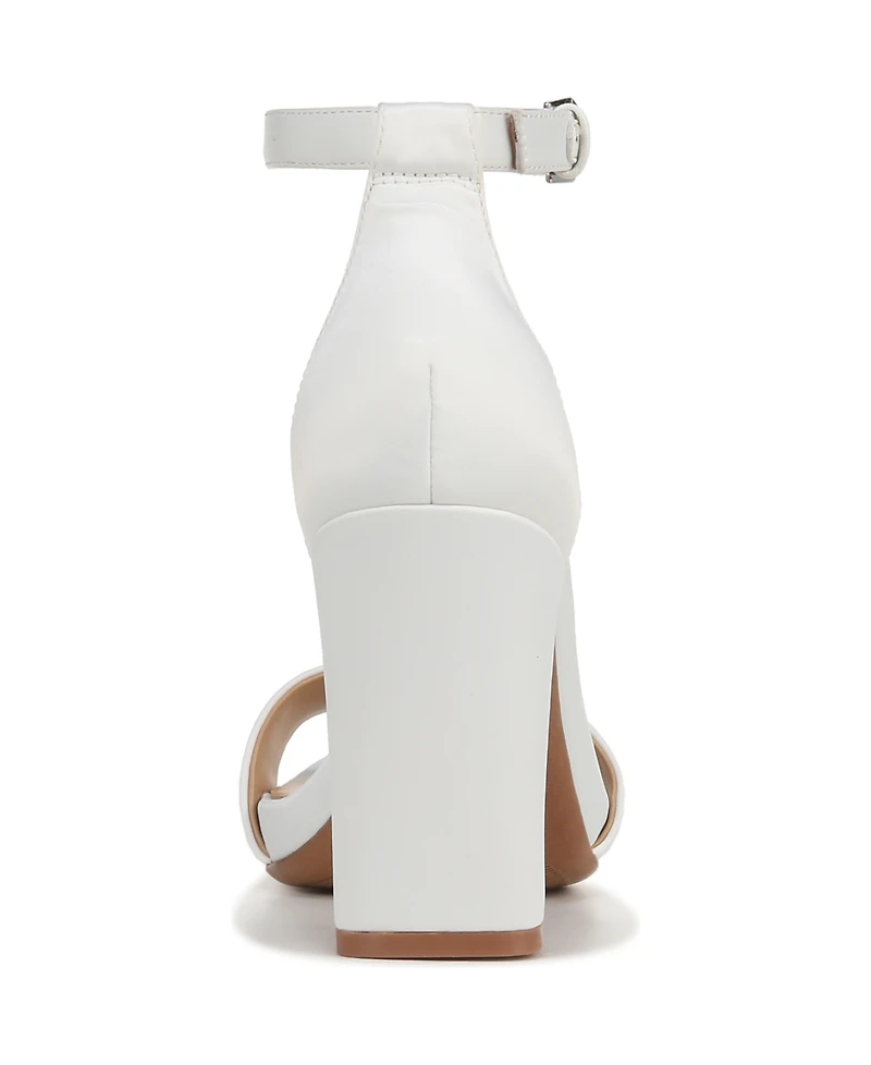 Naturalizer Joy Square Toe Ankle Strap Dress Sandals