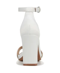 Naturalizer Joy Square Toe Ankle Strap Dress Sandals