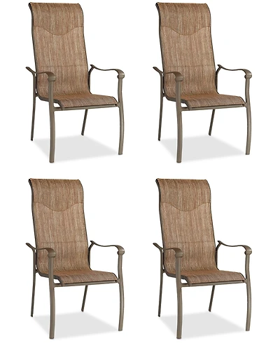 Set of Oasis Aluminum Outdoor Dining Chairs