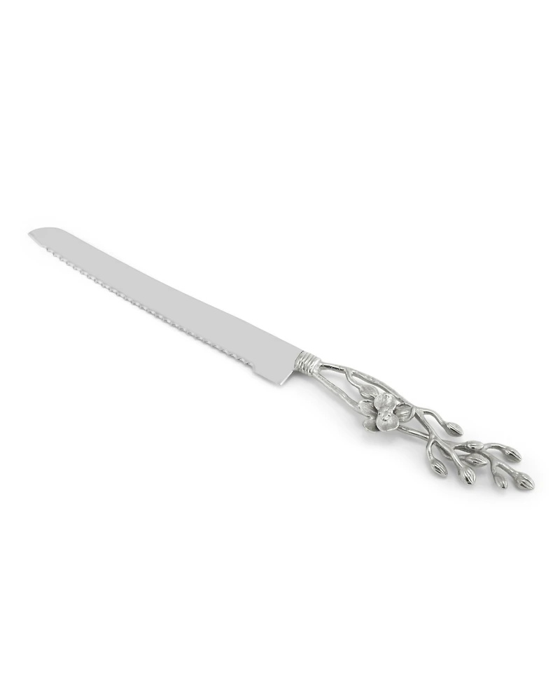 Michael Aram White Orchid Bread Knife