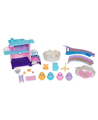 Hatchimals Alive Hatchi-Nursery Playset with 4 Mini Figures in Self-Hatching Eggs