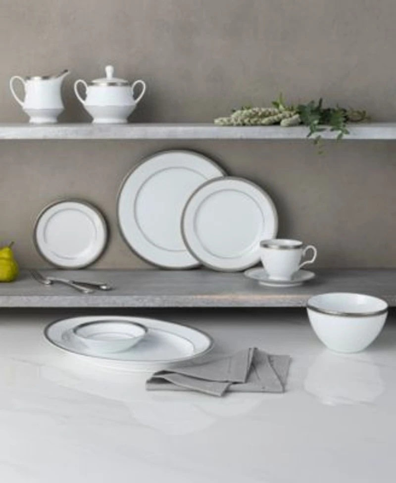 Noritake Charlotta Platinum Dinnerware Collection