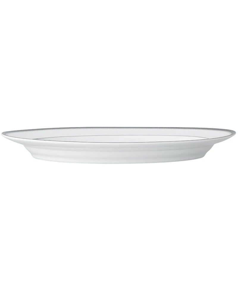 Noritake Charlotta Platinum Oval Platter