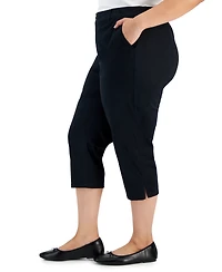 Style & Co Women's Mid-Rise Comfort Waist Capri Pants, Exclusively at Macy's