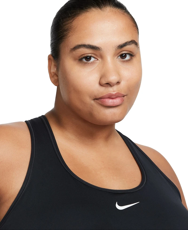 Nike Plus Active Medium-Support Padded Logo Sports Bra