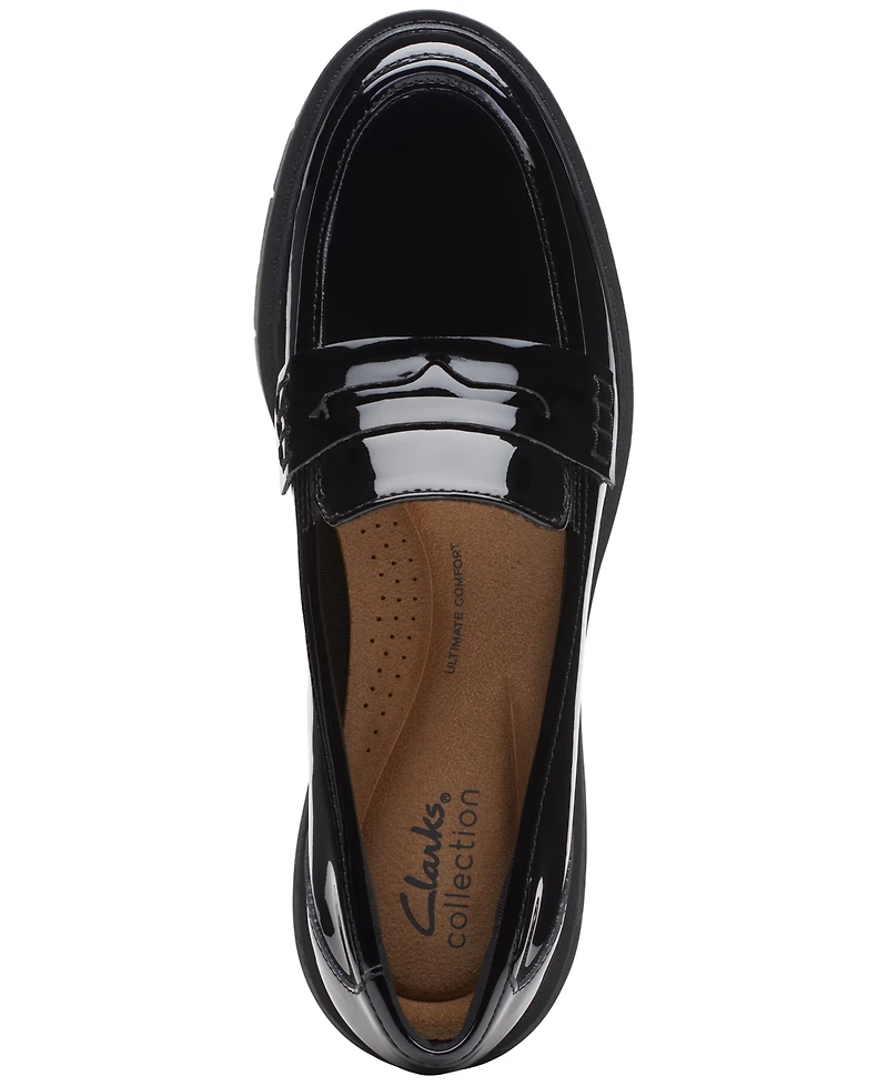 Clarks Women's Westlynn Ayla Round-Toe Penny Loafers