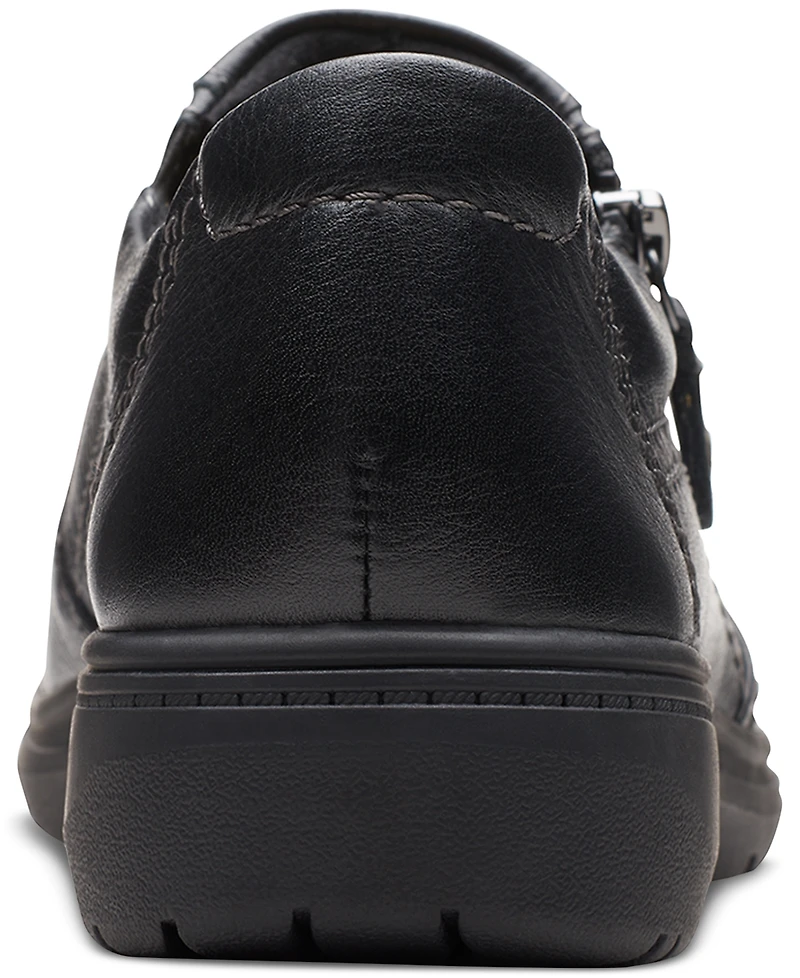 Clarks Women's Carleigh Ray Round-Toe Side-Zip Shoes