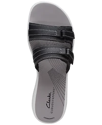 Clarks Women's Cloudsteppers Breeze Piper Comfort Slide Sandals