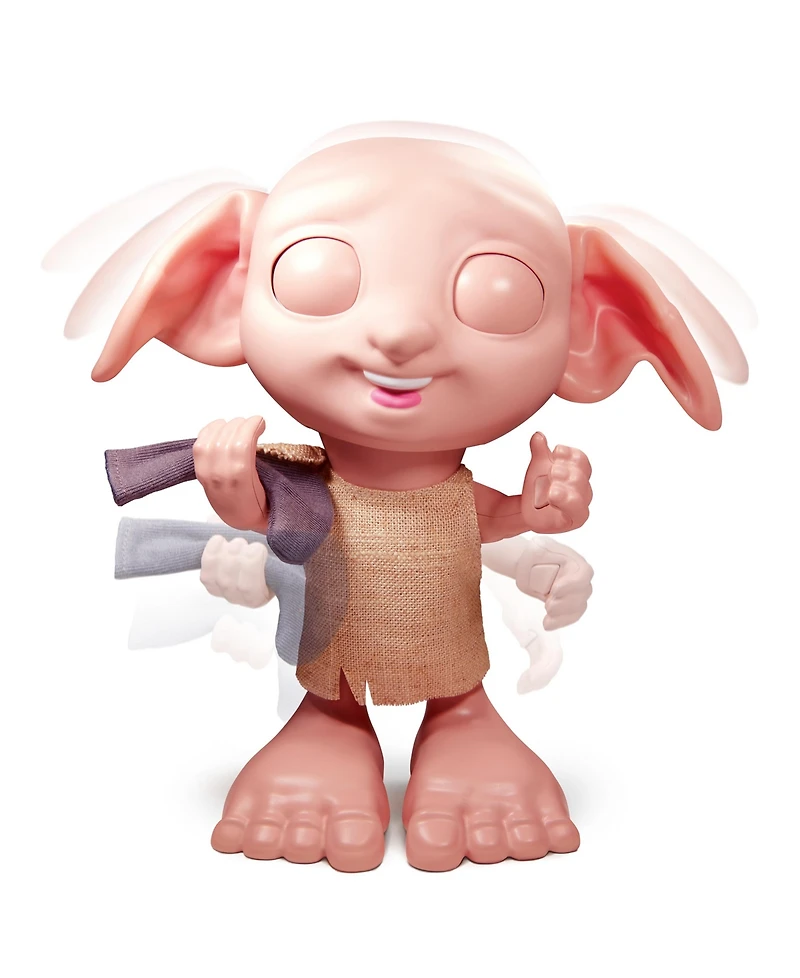 Wizarding World Harry Potter, Interactive Magical Dobby Elf Doll with Sock