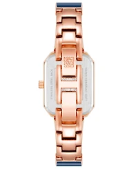 Anne Klein Women's Quartz Enamel Alloy Bangle Watch, 24mm x 37.5mm