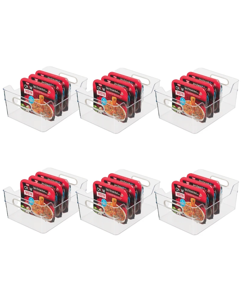 Oggi 6 Piece Cabinet, Drawer High Wall Storage Bin Set