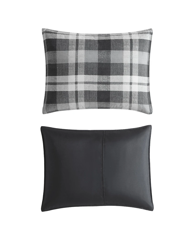 Closeout! Nautica Cross View Plaid Brushed Micro Suede 2 Piece Comforter Set, Twin/Twin Xl